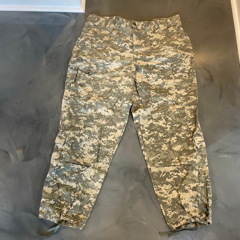 Prestige Tactical Wear Mens XXL Regular Digital Camo Cargo Pants ACU Ripstop